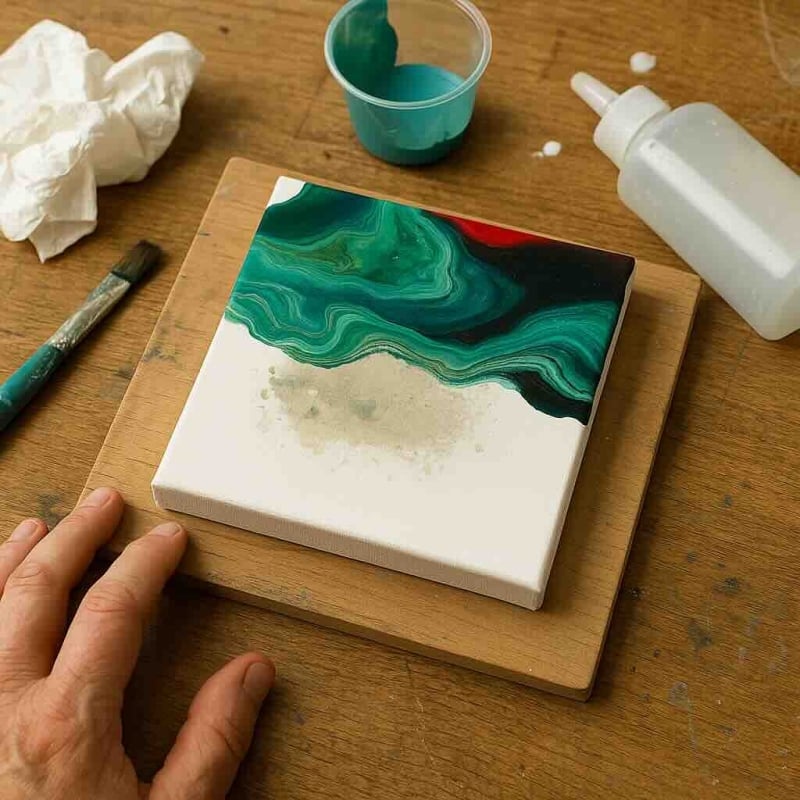 Onvoorbereid doek Veelgemaakte fouten bij Acrylgieten