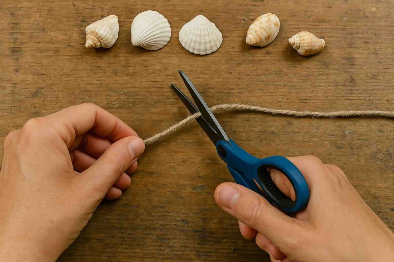 Stap 2 Schelpenslinger maken