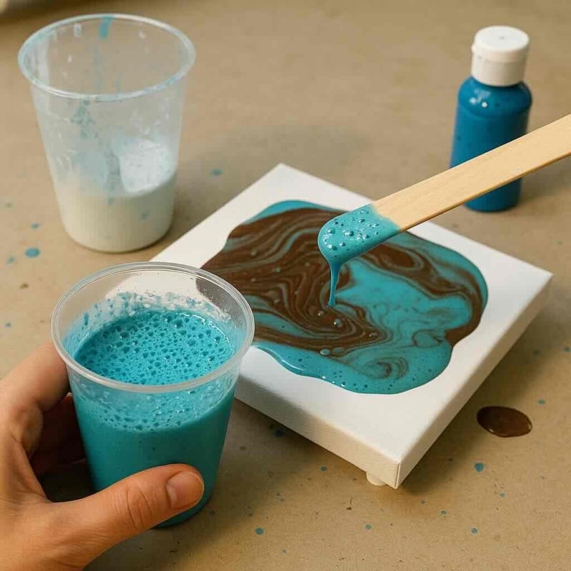 Te snel of te lang mengen Veelgemaakte fouten bij Acrylgieten