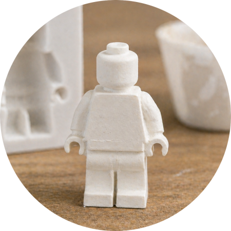 lego van gips maak je legopoppetje van gips
