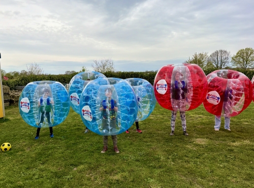 Kinderfeest Bubbel voetbal