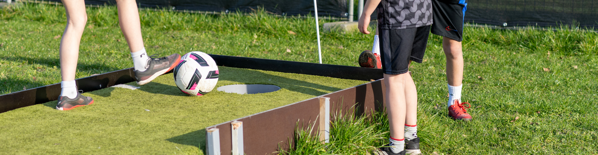 Kinderfeestje Koeckers Fun Voetgolf