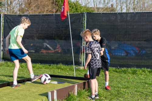 Kinderfeestje Koeckers Fun Voetgolf