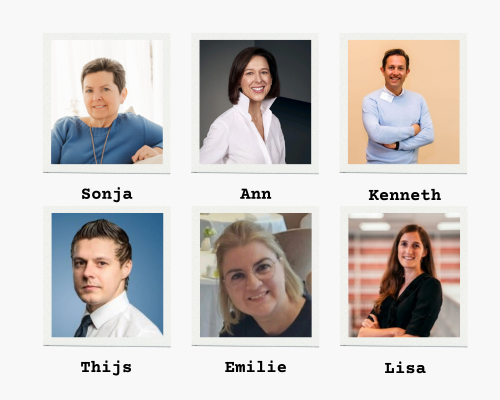 Sonja en haar team van experten