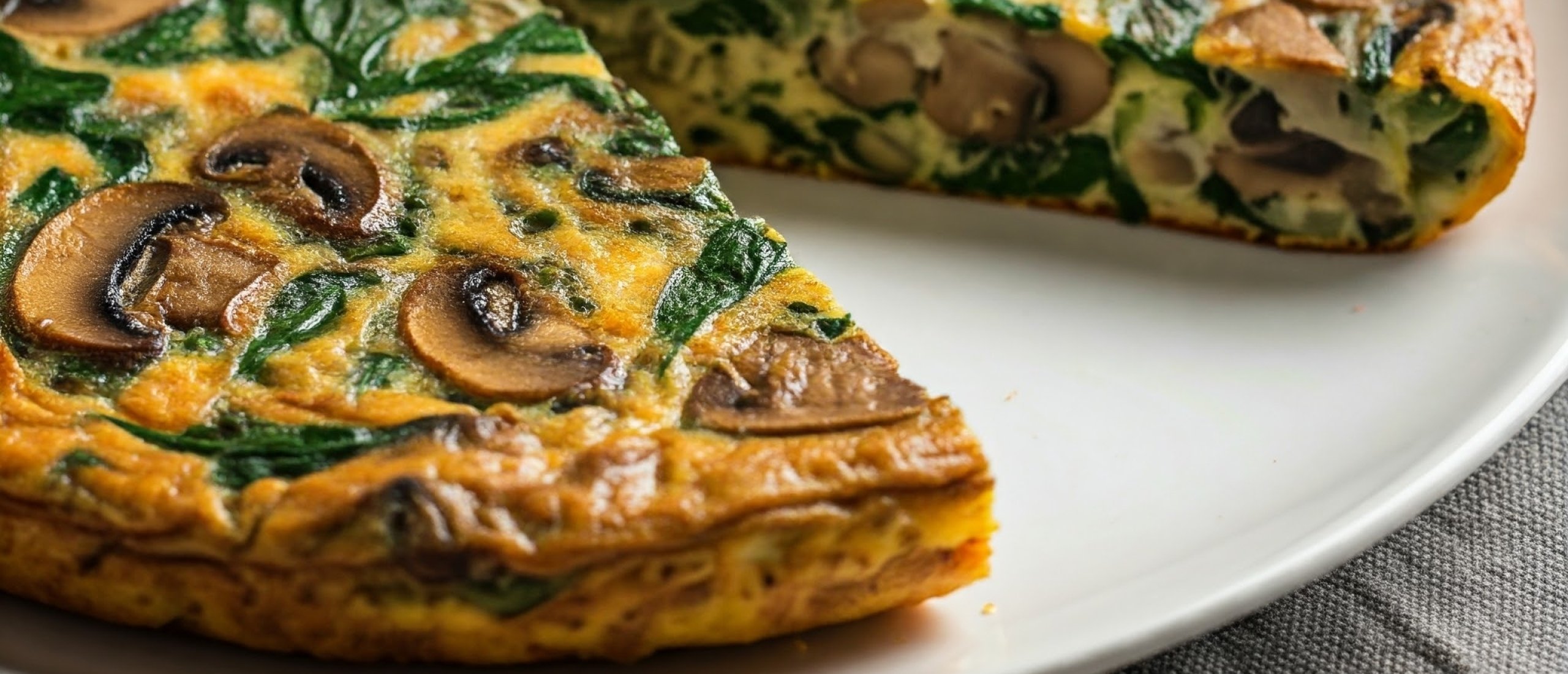 frittata-met-champignons-en-spinazie