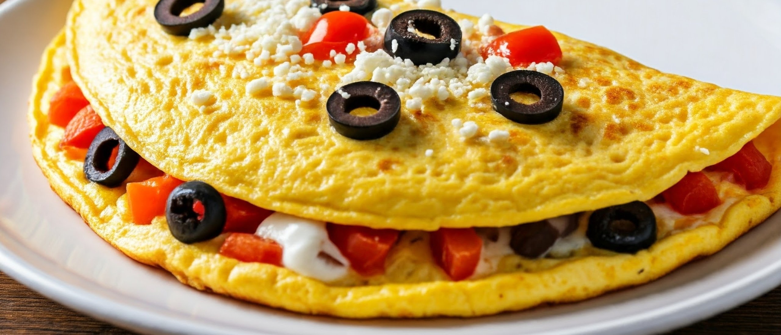 griekse-omelet-met-tomaat-en-olijven