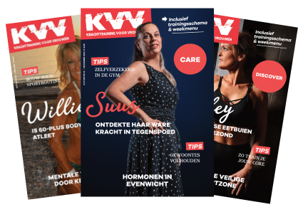 Tijdschrift over krachttraining voor vrouwen