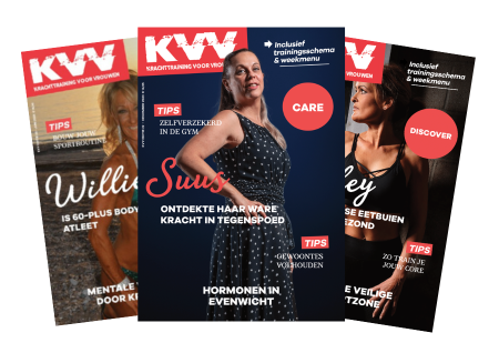 Tijdschrift over krachttraining voor vrouwen