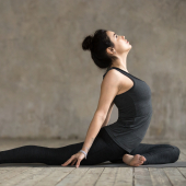Forward Pigeon Pose Forward Pigeon Pose