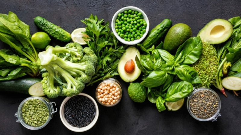 Groen dieet recepten en gerechten
