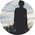 silhouet vrouw