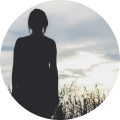 silhouet vrouw
