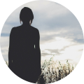 silhouet vrouw