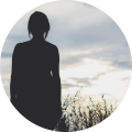 silhouet vrouw