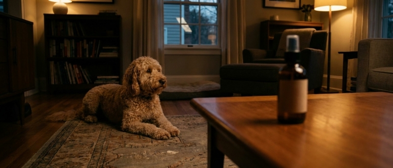 labradoodle-ligt-in-de-woonkamer-met-kalmeringsmiddel