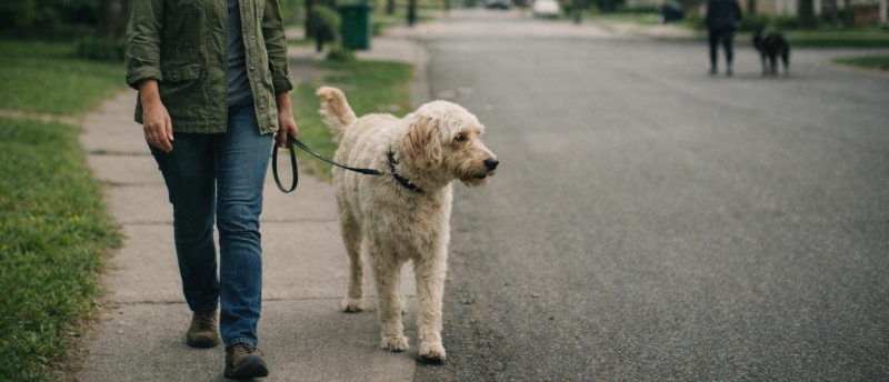 lbrd-op-straat-aan-de-riem-en-gespannen lbrd-op-straat-aan-de-riem-en-gespannen