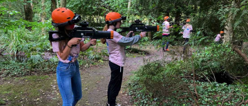 Professioneel lasergamen en Archery Attack Van Hall Larenstein