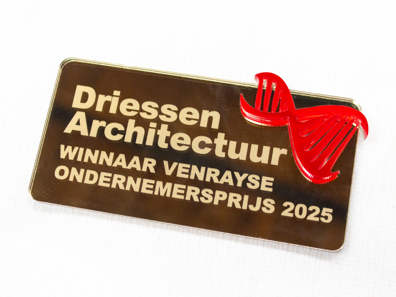 Driessen architectuur persoonlijk geschenk