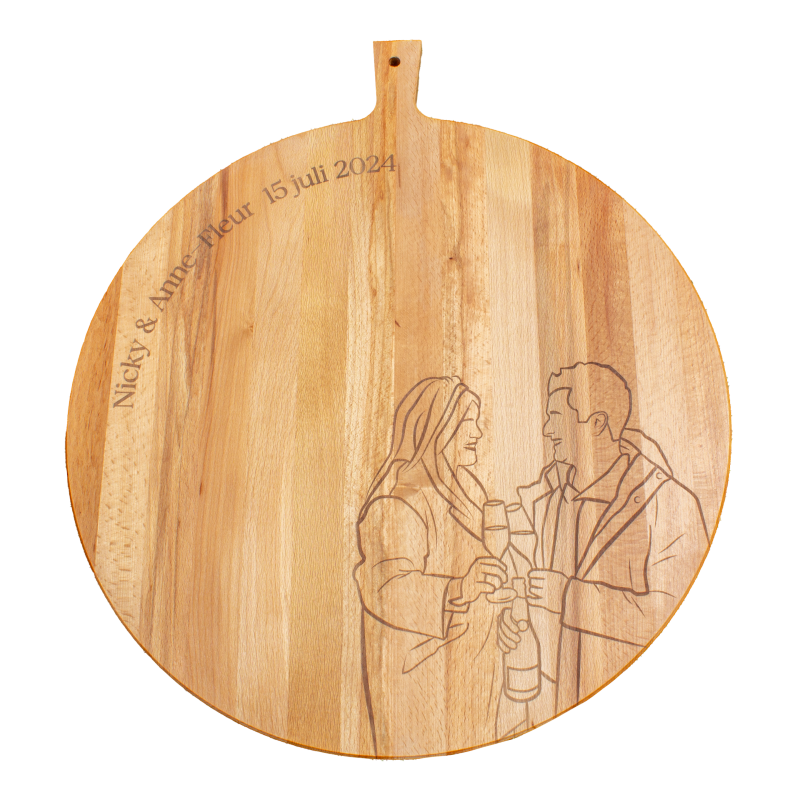 Gepersonaliseerde borrelplank Gepersonaliseerde borrelplank