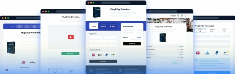Een complete website bouwen met Plug & Pay