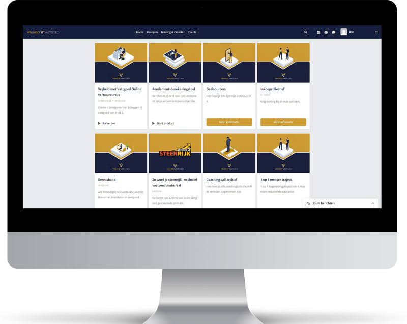 Voorbeelden Huddlle website Portfolio Laura de Haan Huddle