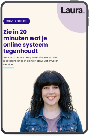Check je online systeem Een goed werkend online systeem