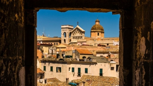 Wandelen door Cagliari