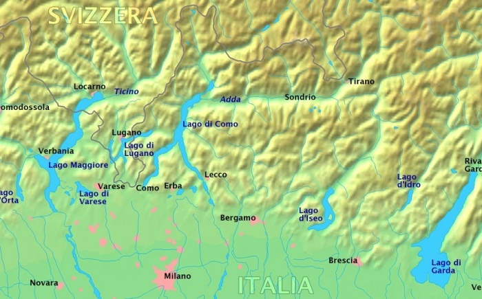 Noord Italiaanse meren