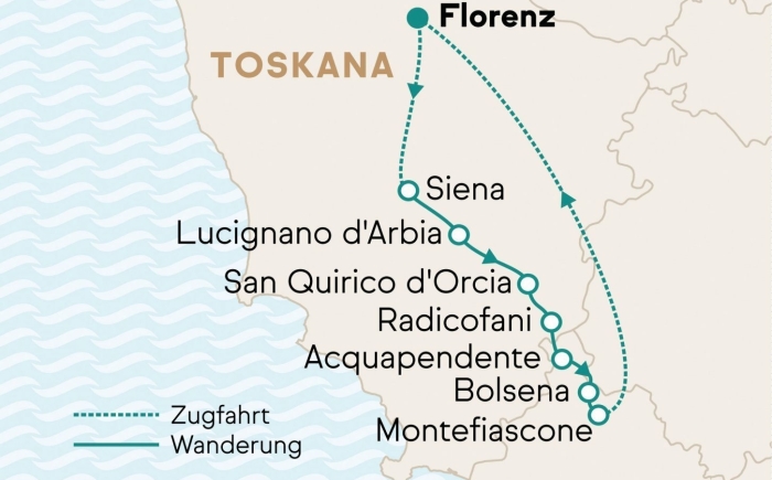 Toscane en Lazio