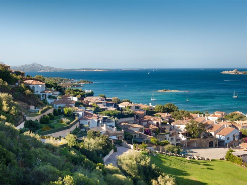 Mooie uitzichten hotel op sardinie
