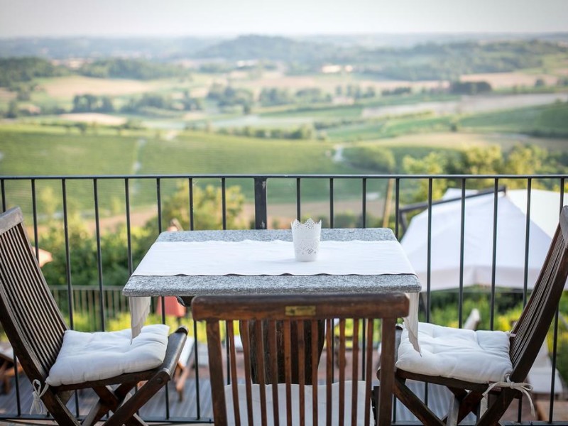 Terras met uitzichten Piemonte