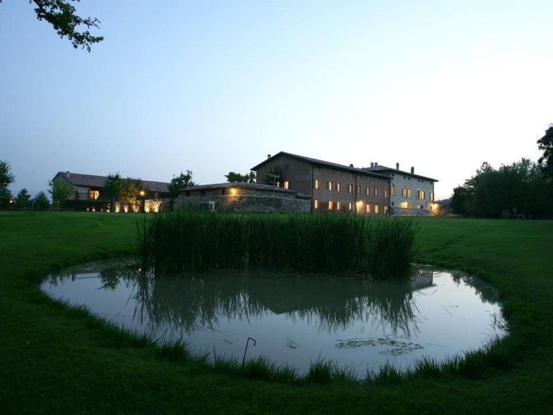 accommodatie met vijver