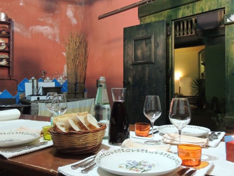 Hotel met zithoek op Sardinie