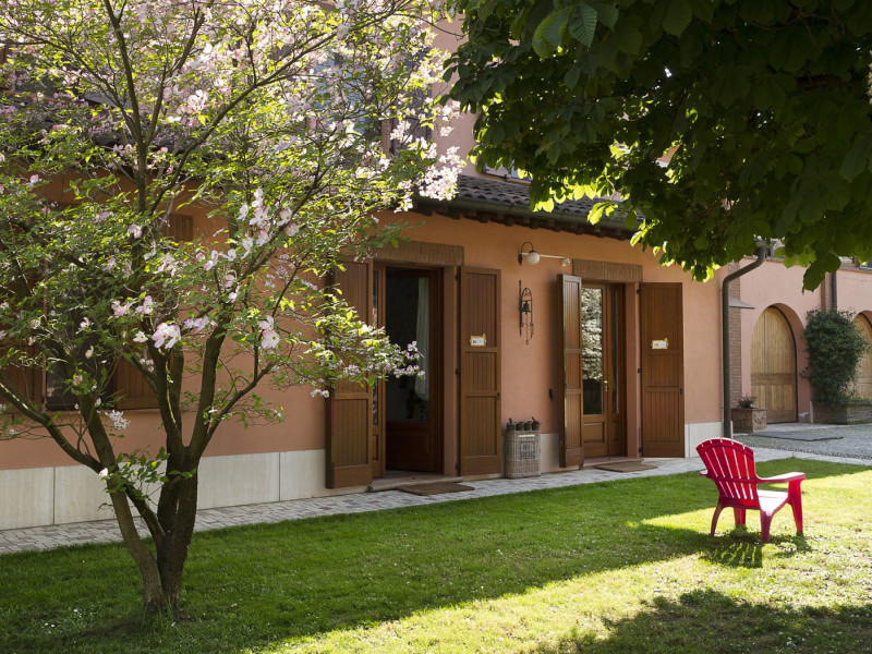 Moderne kamers met terras
