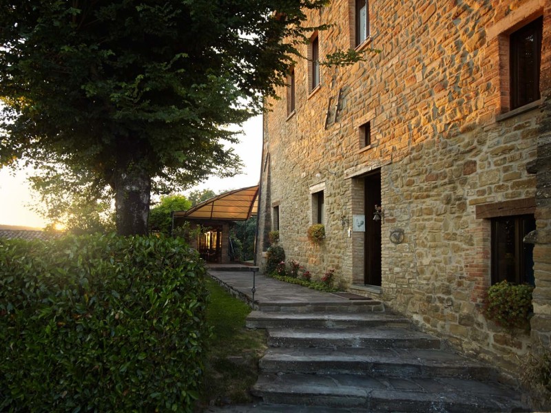 Boutique hotel bij Gubbio Assisi perugia umbrie
