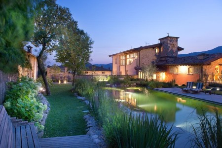 Luxe hotel met rustieke kamers in Lombardije Gardameer