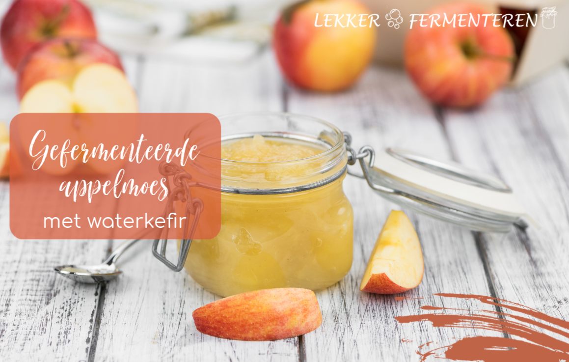 gefermenteerde appelmoes