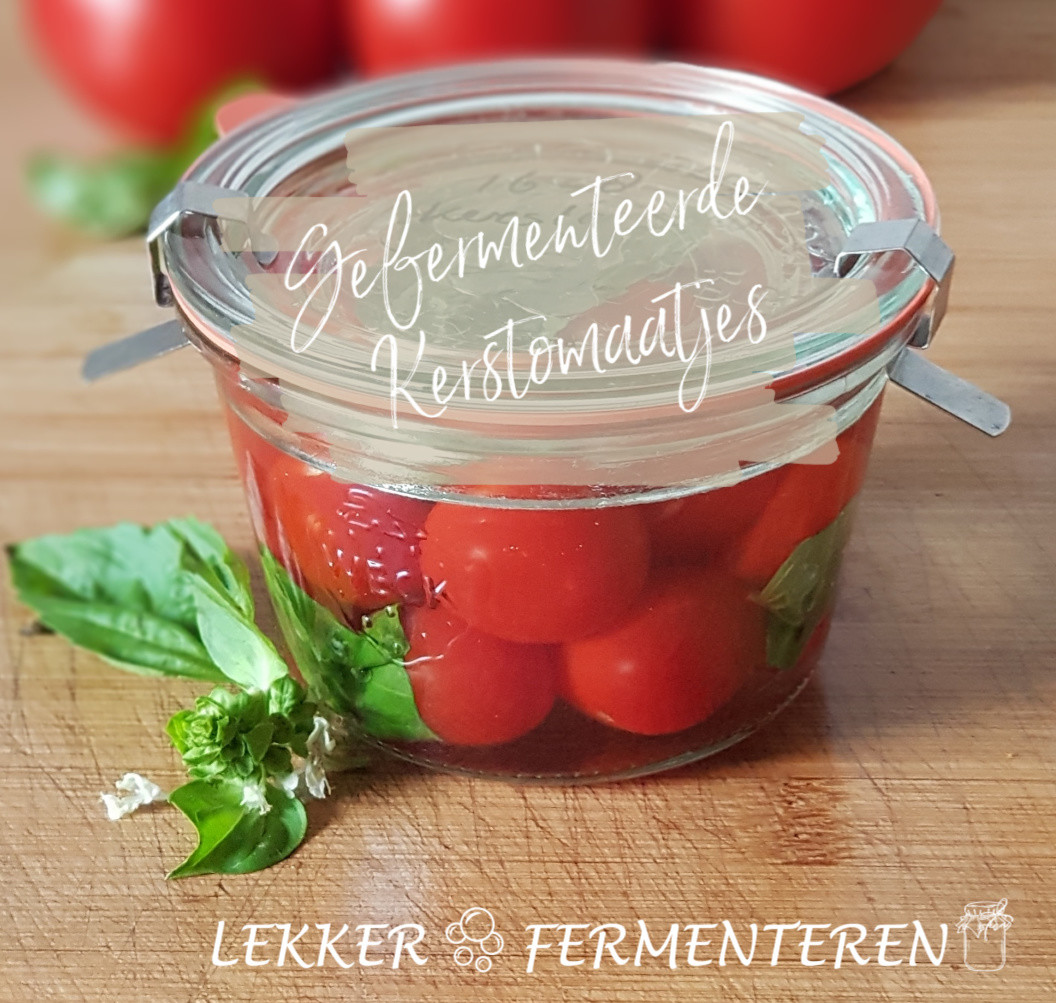 gefermenteerde kerstomaatjes