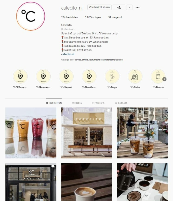 10 koffiezaken om te volgen op Instagram