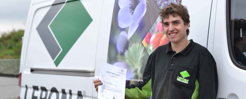 Jorn van Lent behaalt certificaat Flora- en Faunawet