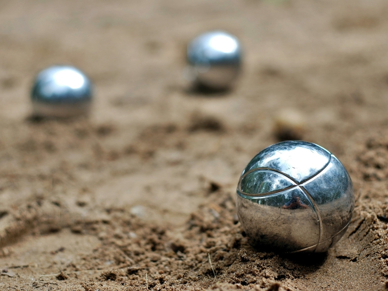 verlichting voor op een petanquebaan