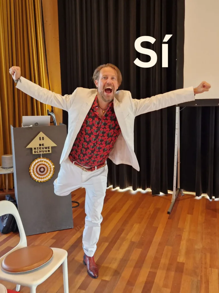 Erik Bos, oprichter Libre Foundation zegt hartsochtelijke ja.