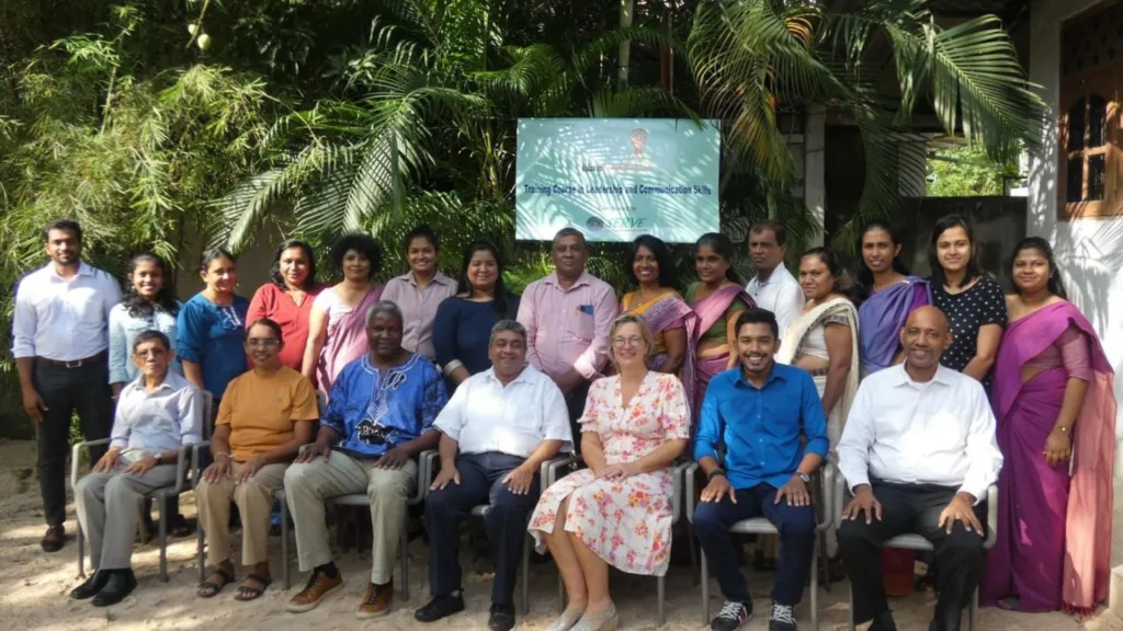 Deelnemers Libre training Sri Lanka