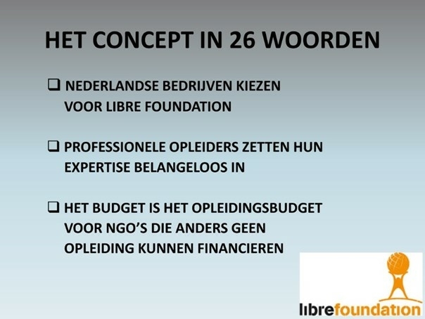 Libre in 26 woorden