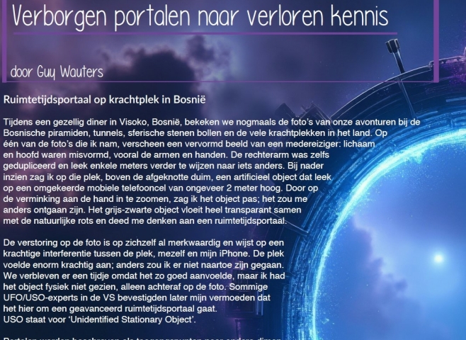 Ruimtetijdsportalen en andere dimensies