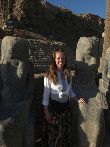 Linda bij Sekhmet