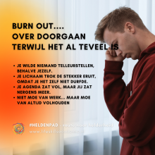 Burn out Gewoon doorgaan