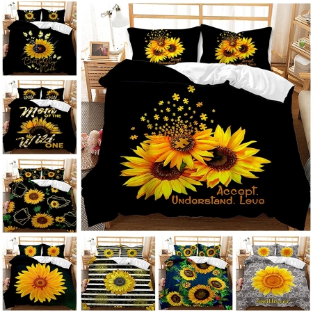 dekbedovertrek met bloemen kopen