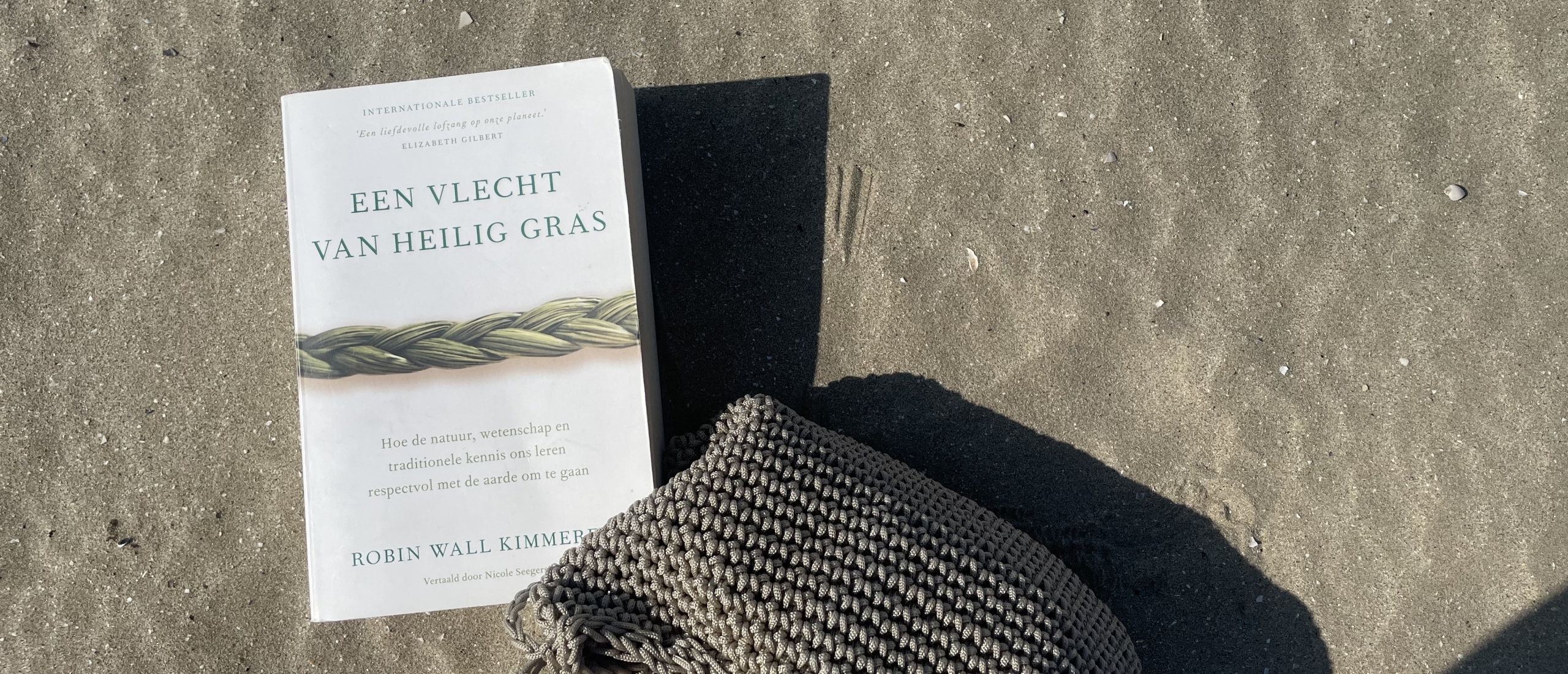 Een vlecht van heilig gras