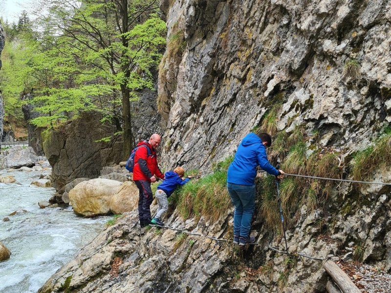 Hiking in Slovenia with kids